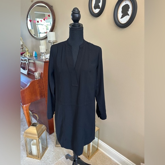 Madewell Director Shirt Dress Women's Black Dress Size Small - Picture 2 of 4